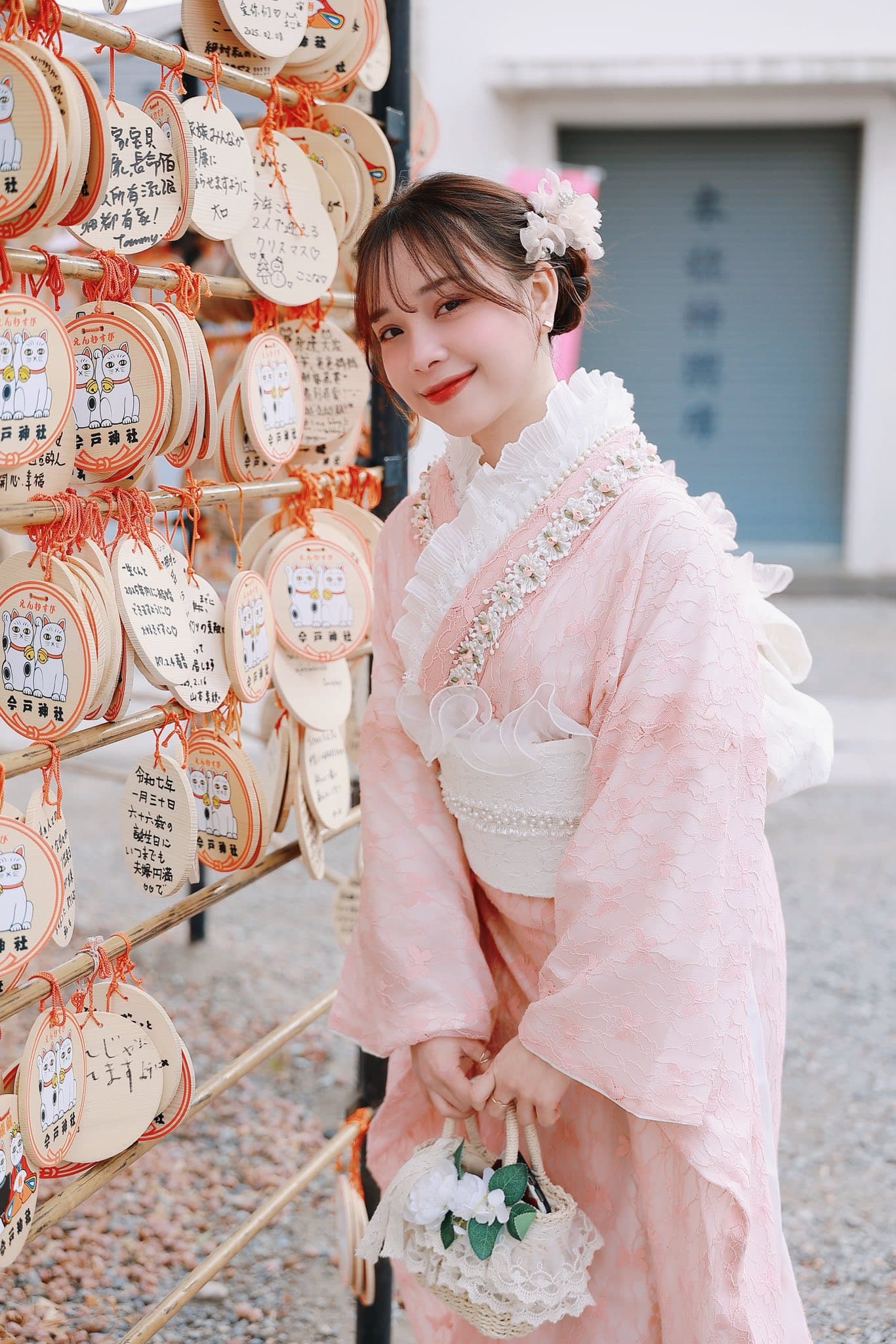 Gói Kimono phối ren