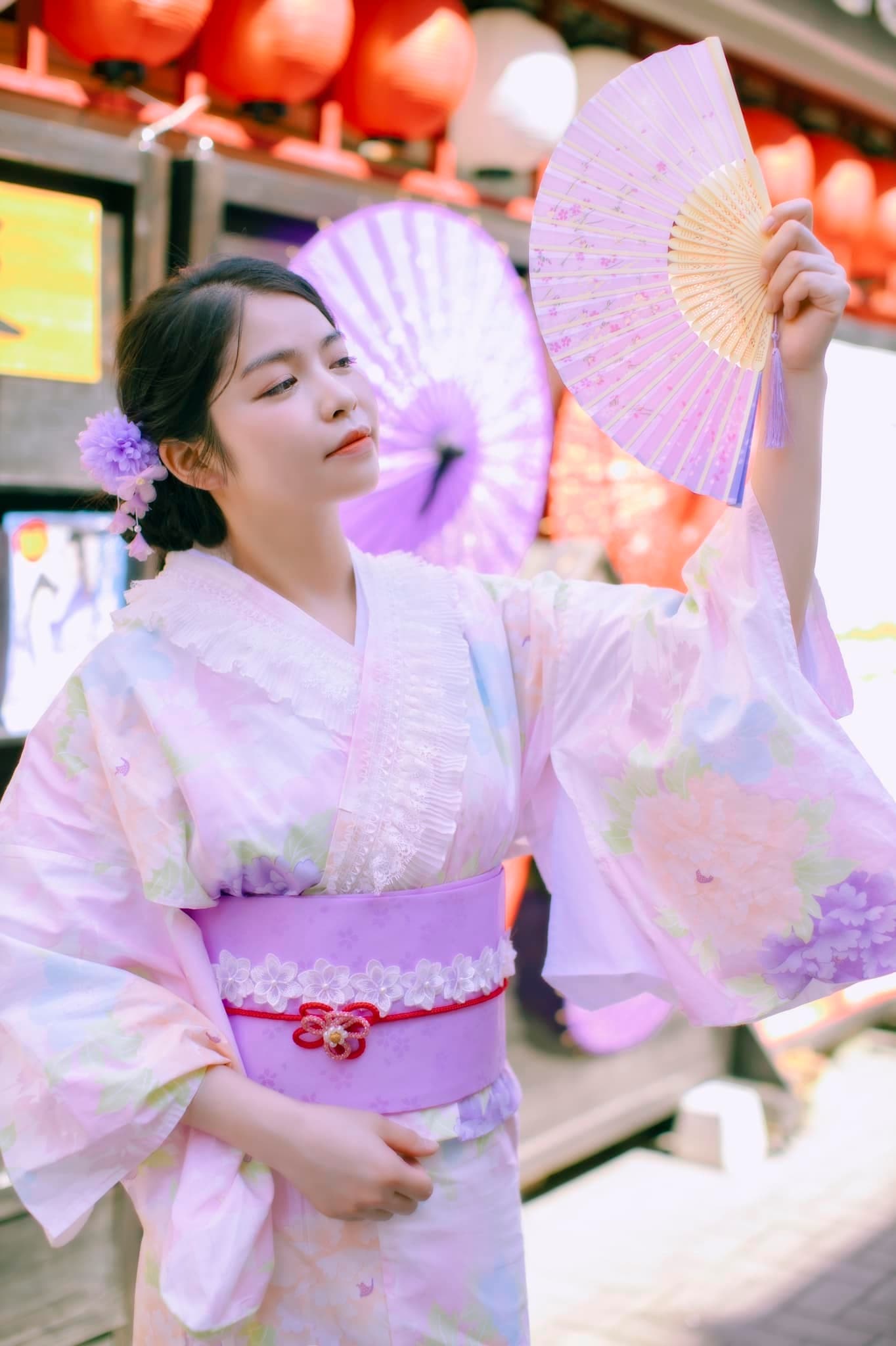 Yukata phối ren 2