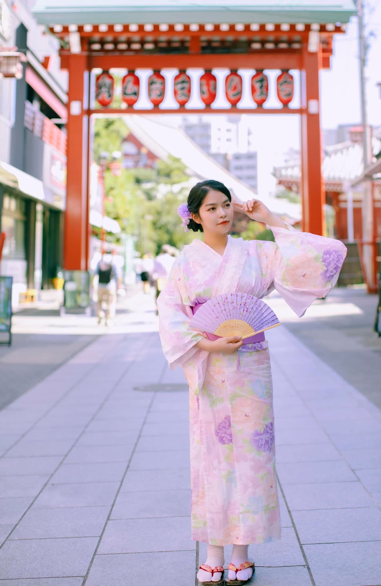 Yukata phối ren 3
