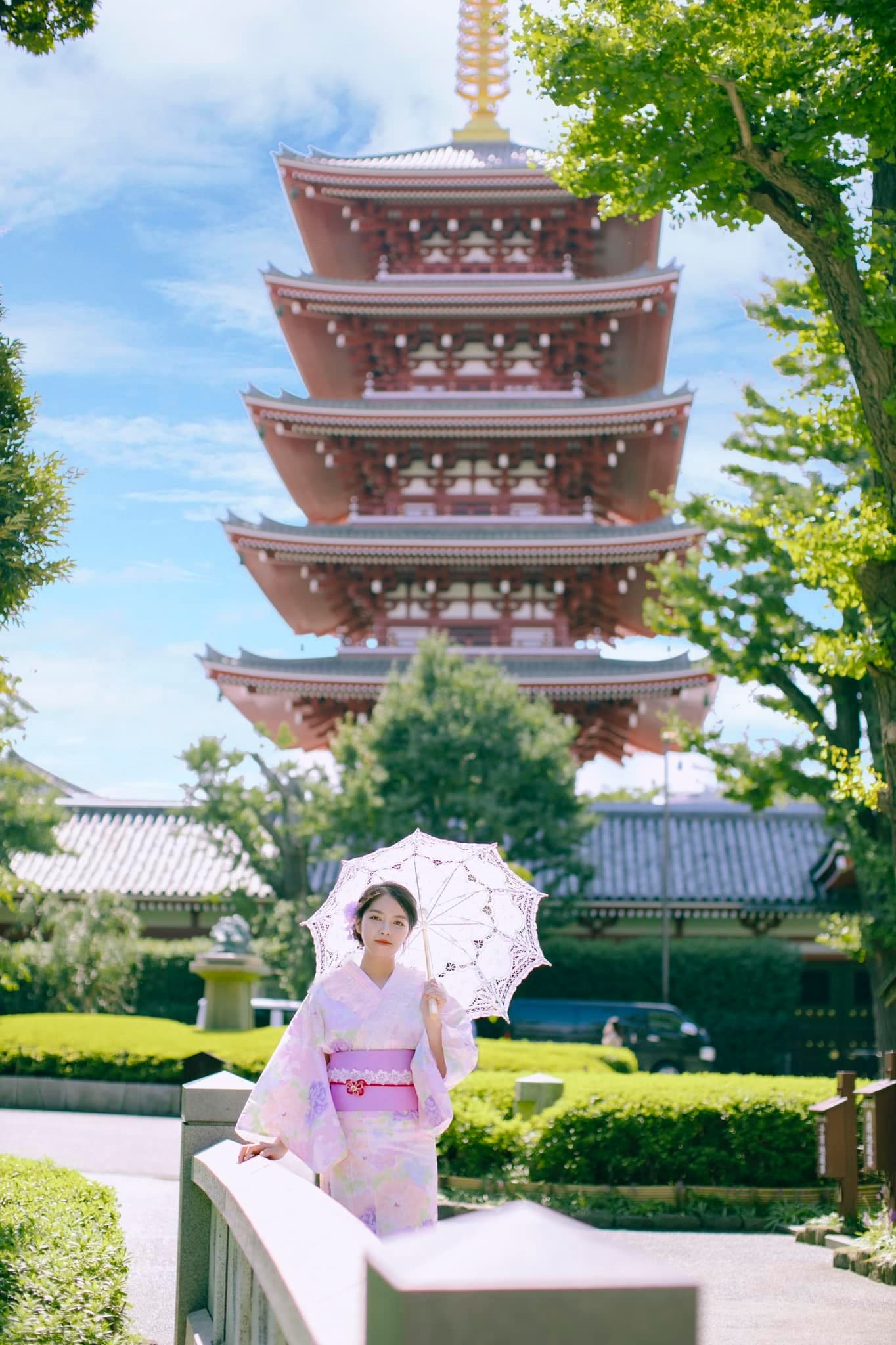 Yukata phối ren 4